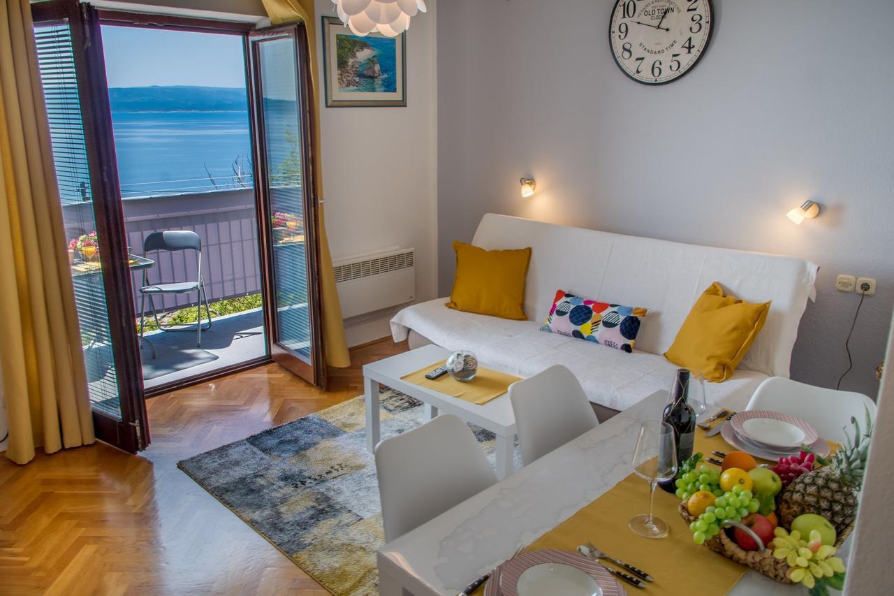 Seaview Apartment Slavica Brela Kültér fotó