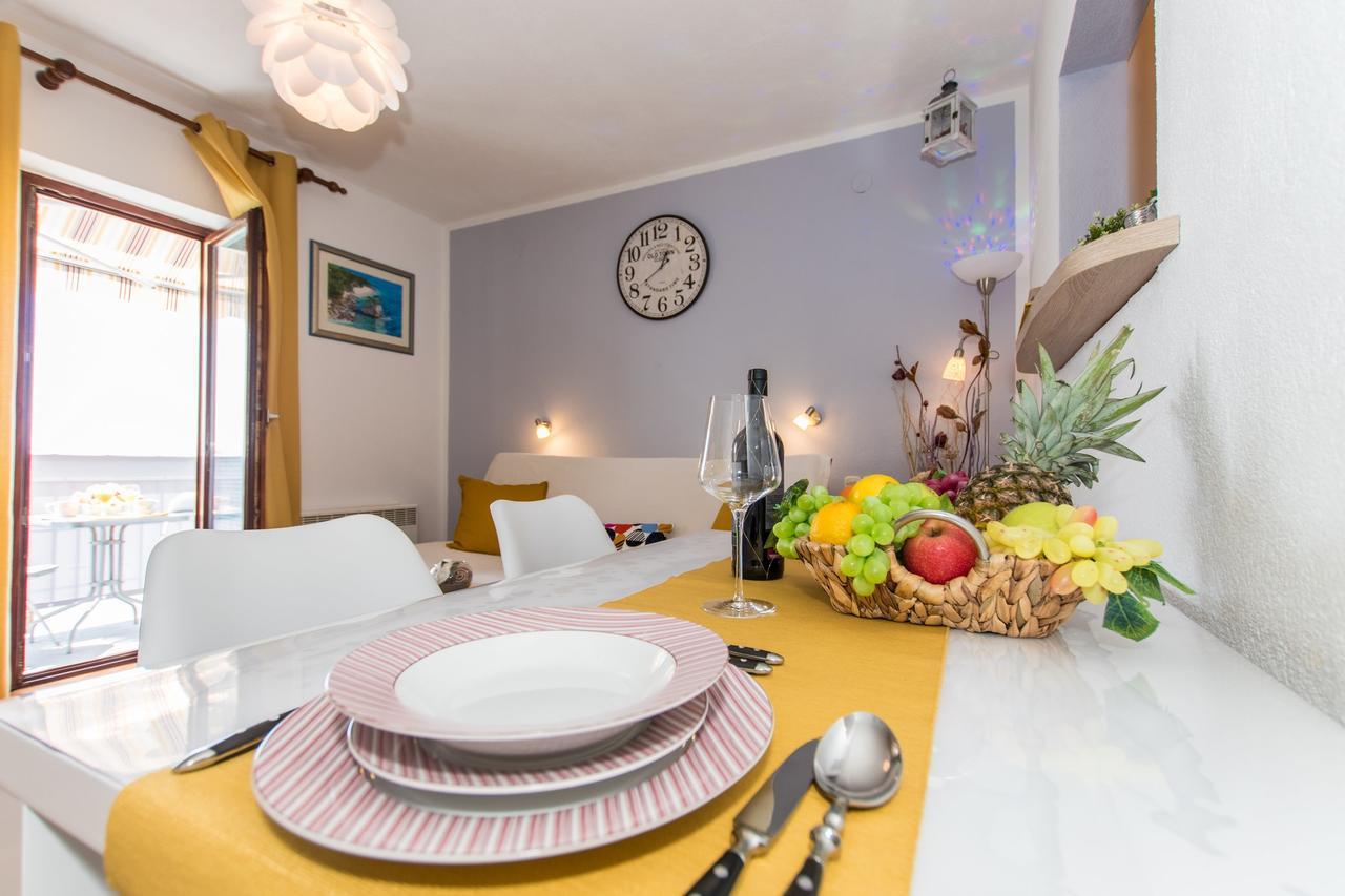 Seaview Apartment Slavica Brela Kültér fotó