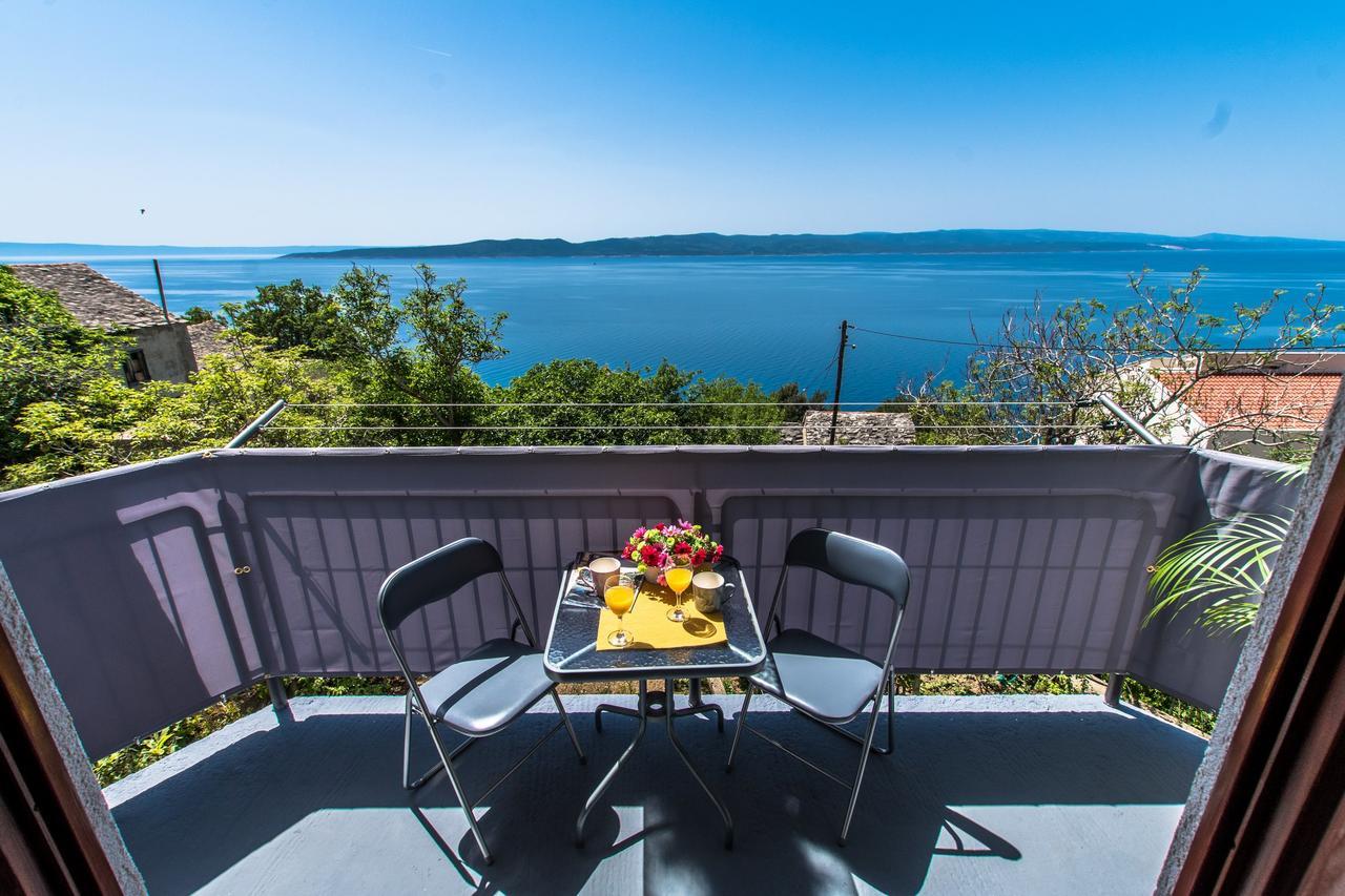 Seaview Apartment Slavica Brela Kültér fotó